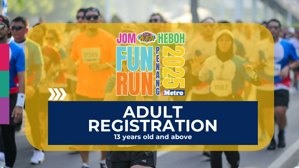 Jom Heboh Fun Run Registration – ADULT