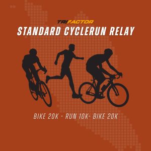 TriFactor - Standard CycleRun Relay (2 pax per team)