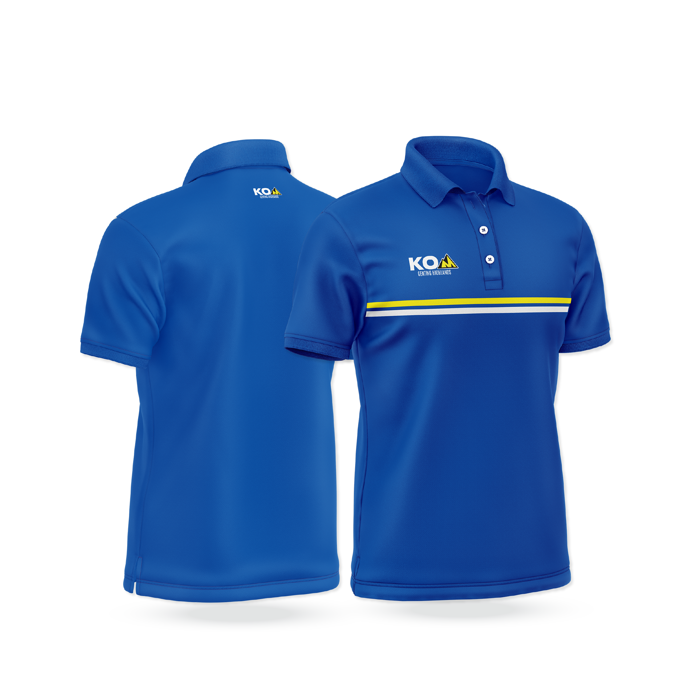 KOM Genting Highlands Event Polo (Summit Blue)
